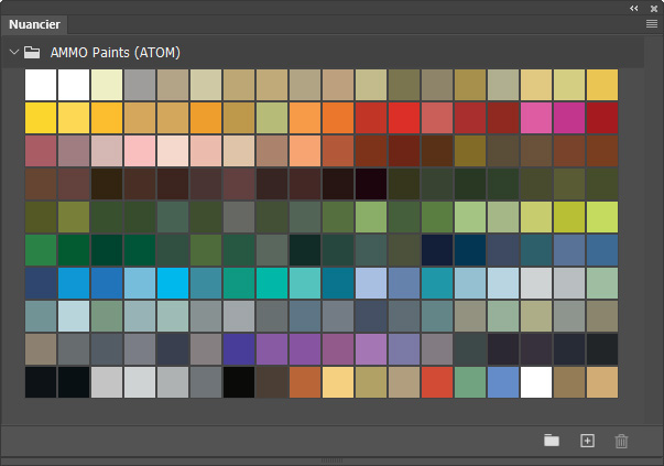 Nuancier AMMO Paints (ATOM)