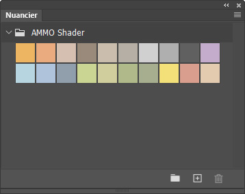 Nuancier AMMO Shader