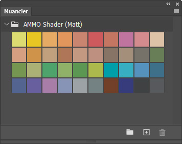 Nuancier AMMO Shader (Matt)