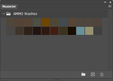 Nuancier AMMO Washes
