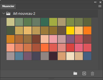Nuancier Art nouveau (2)