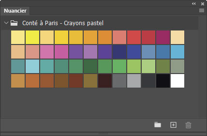 Nuancier Conté à Paris - Crayons pastel Nuancier Conté à Paris - Crayons pastel