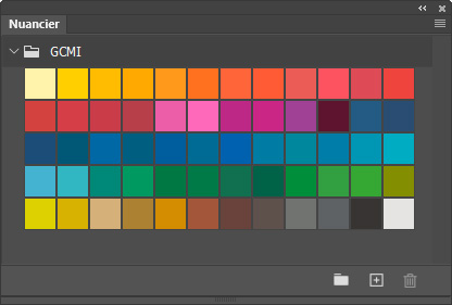 Nuancier GCMI Nuancier GCMI