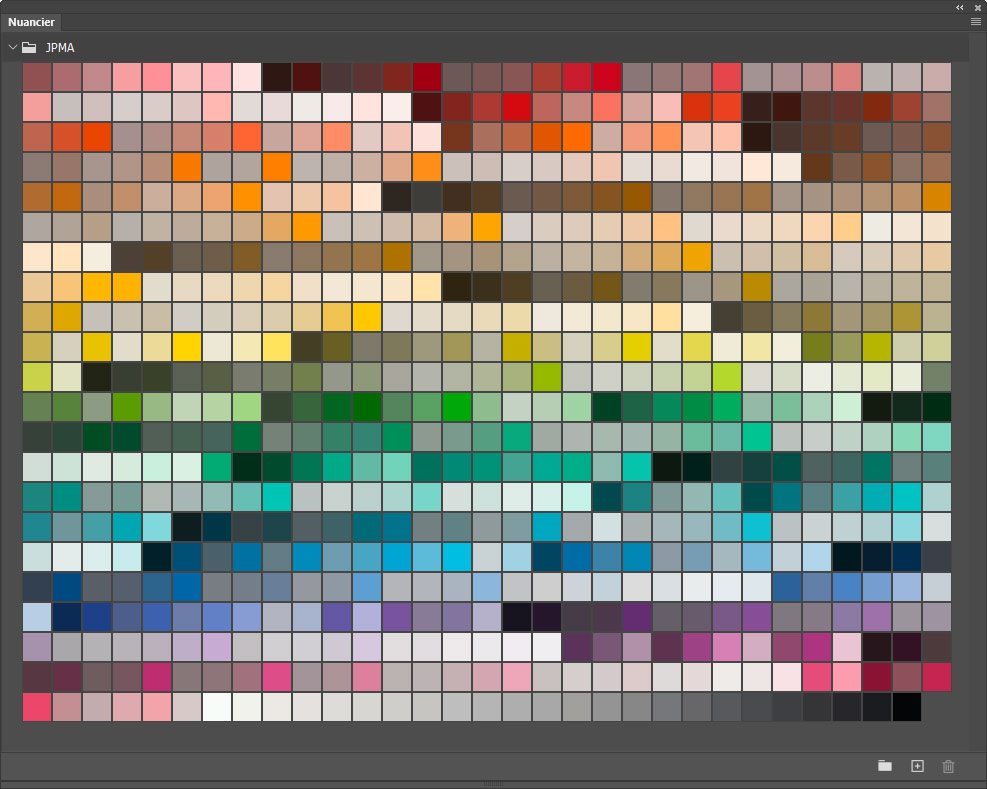 Nuancier JPMA