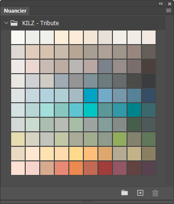 Nuancier KILZ - Tribute