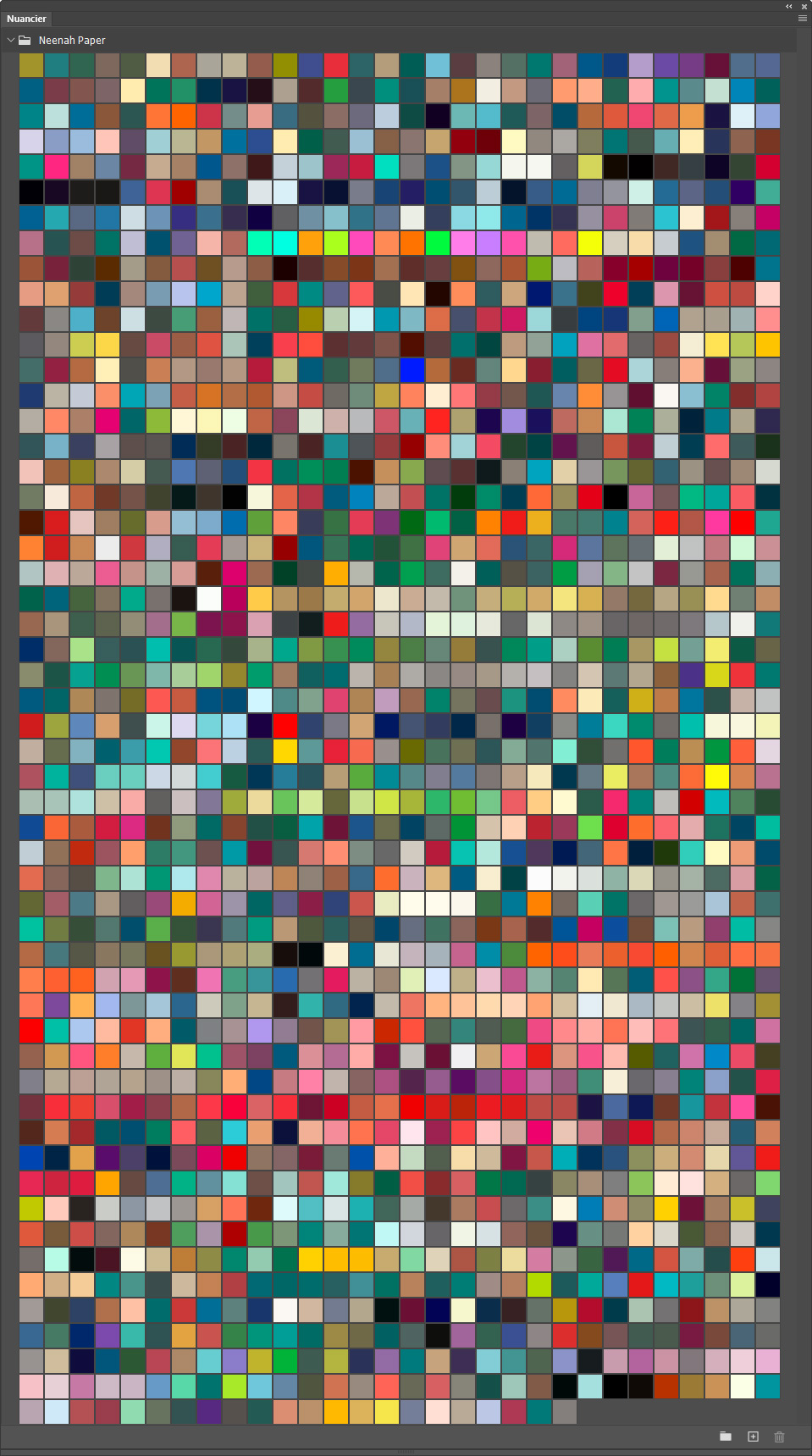 Nuancier Neenah Paper