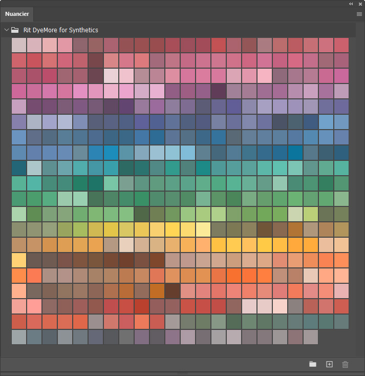 Nuancier Rit - DyeMore for Synthetics Nuancier Rit - DyeMore for Synthetics