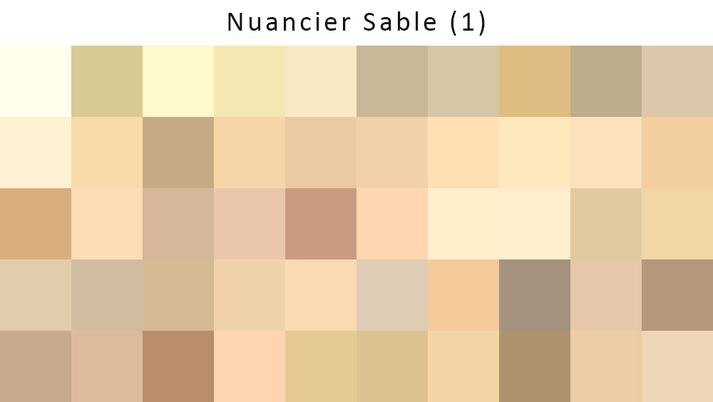 Nuancier Sable (1)