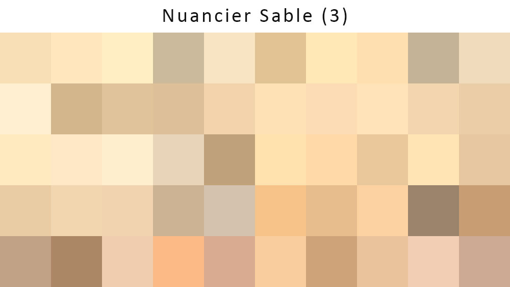 Nuancier Sable (3)