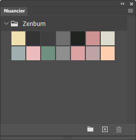 Nuancier Zenburn