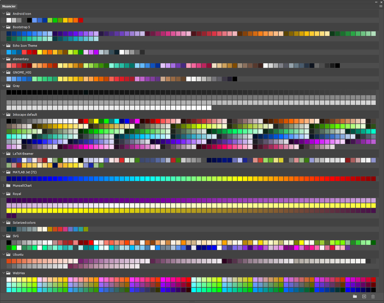 Nuanciers GIMP (3) Inkscape Nuanciers GIMP (3) Inkscape