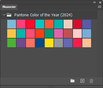 Nuancier Pantone Color of the Year