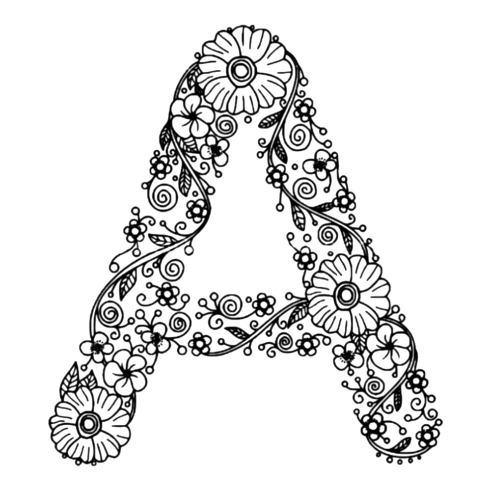 Pinceaux Alphabet (2)