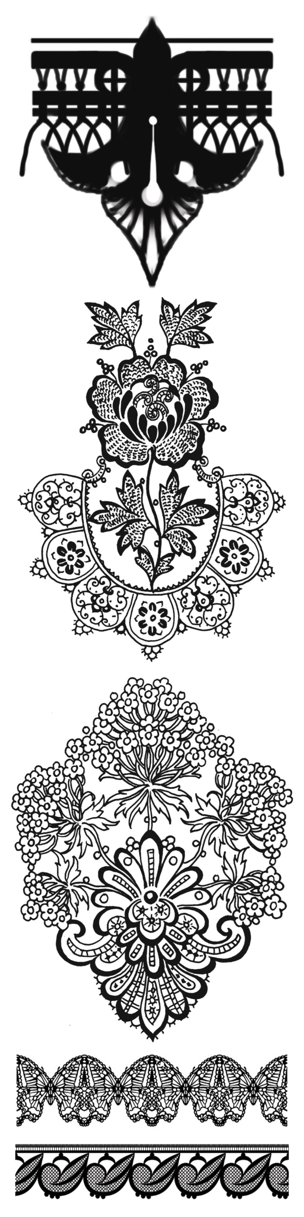 Pinceaux Dentelle (6) Pinceaux Dentelle (6)
