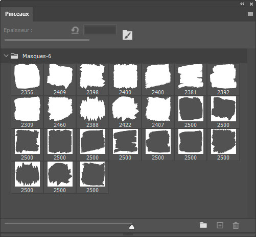 Pinceaux Masques (6) Pinceaux Masques (6)