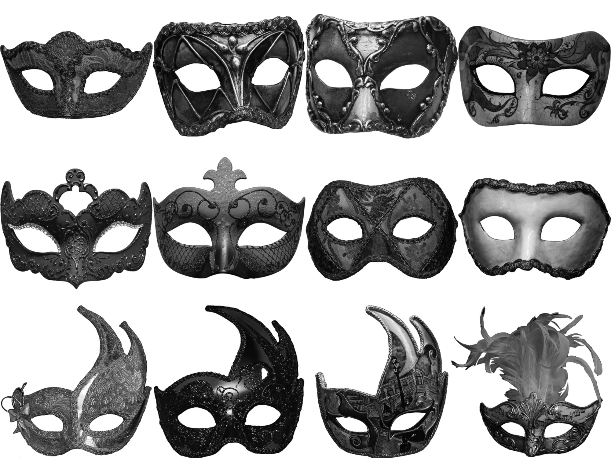 Pinceaux Masques carnaval (1) Pinceaux Masques carnaval (1)