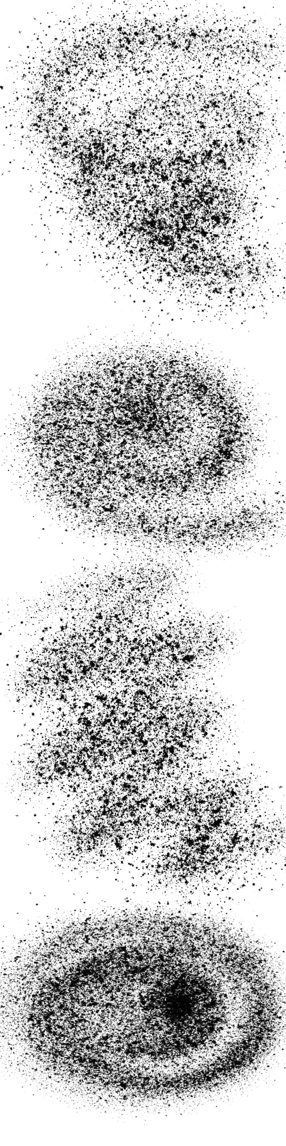 Pinceaux Paillettes (3)