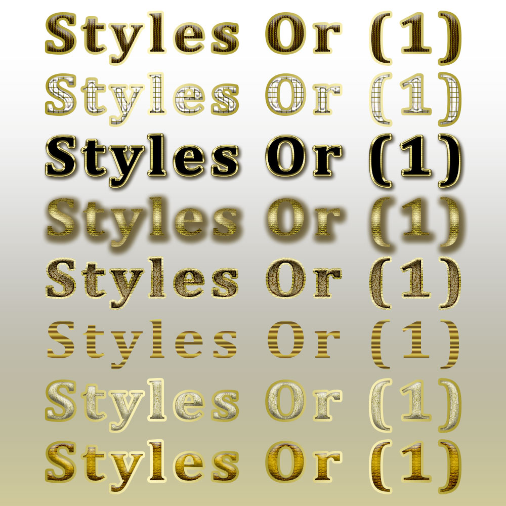Styles Or (1)