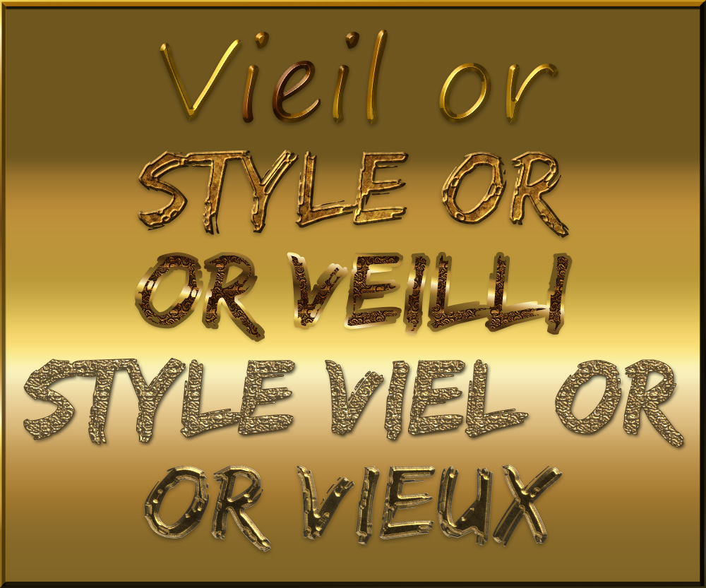 Styles Vieil or (01)