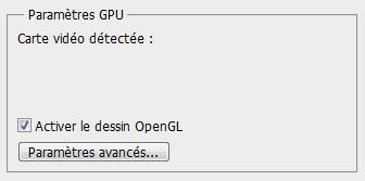 Activer OpenGL