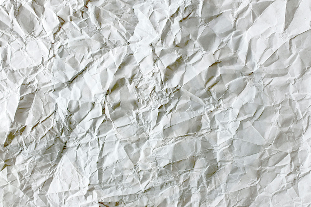 Exemple de texture de papier froissé