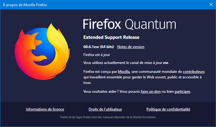 Firefox ESR