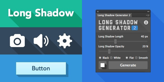 Long Shadow Generator 2.0