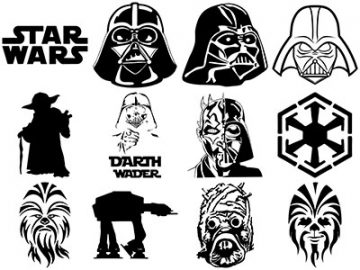 Formes : Starwars (4) Formes Starwars (4)