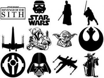 Formes : Starwars (5) Formes Starwars (5)
