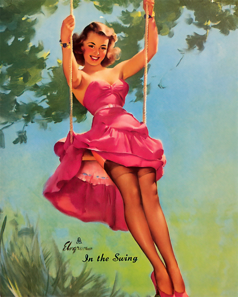 In the swing