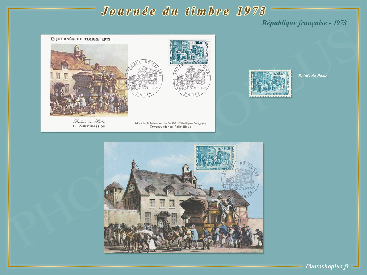 Journée du timbre 1973