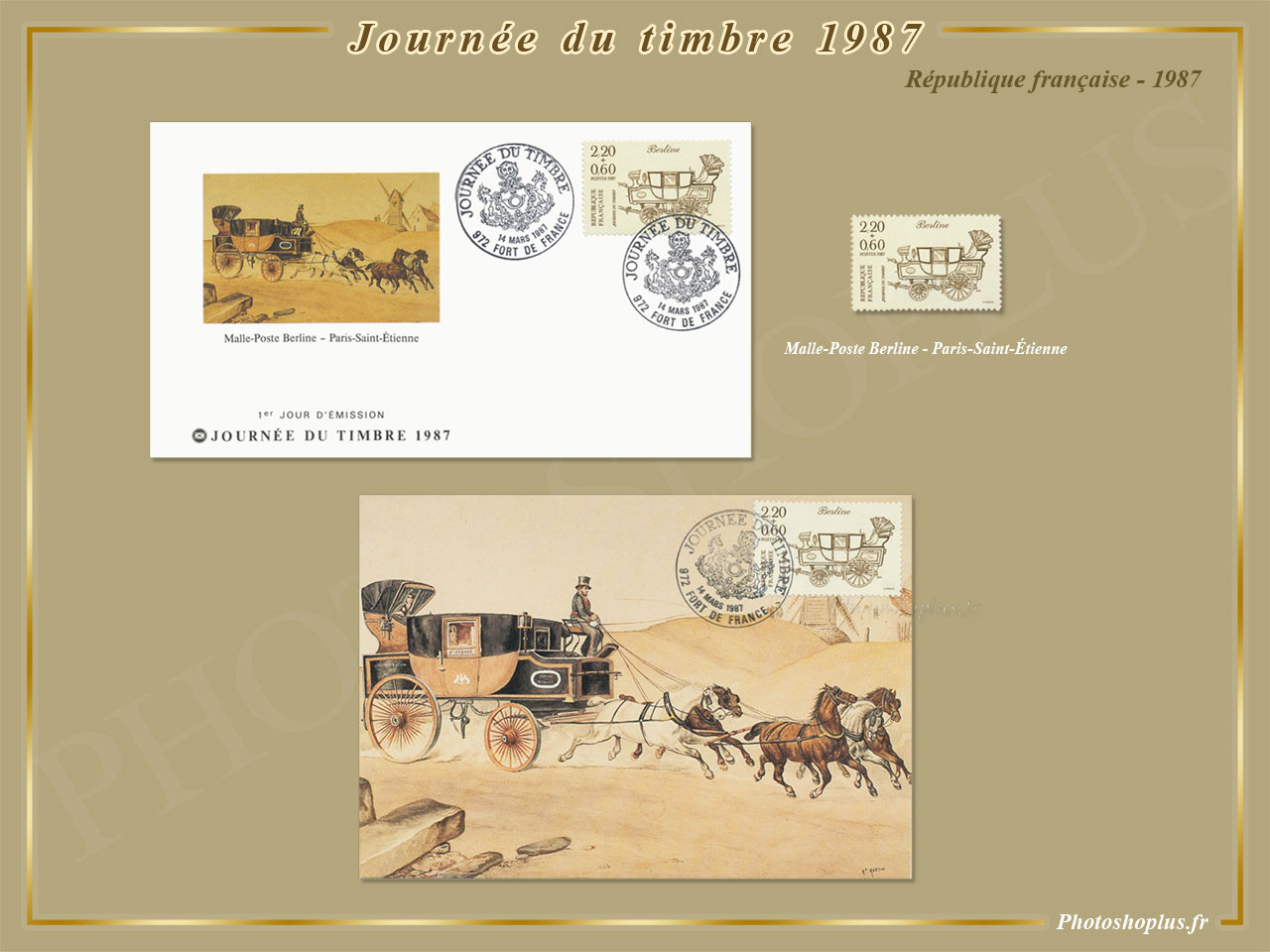 Journée du timbre 1987
