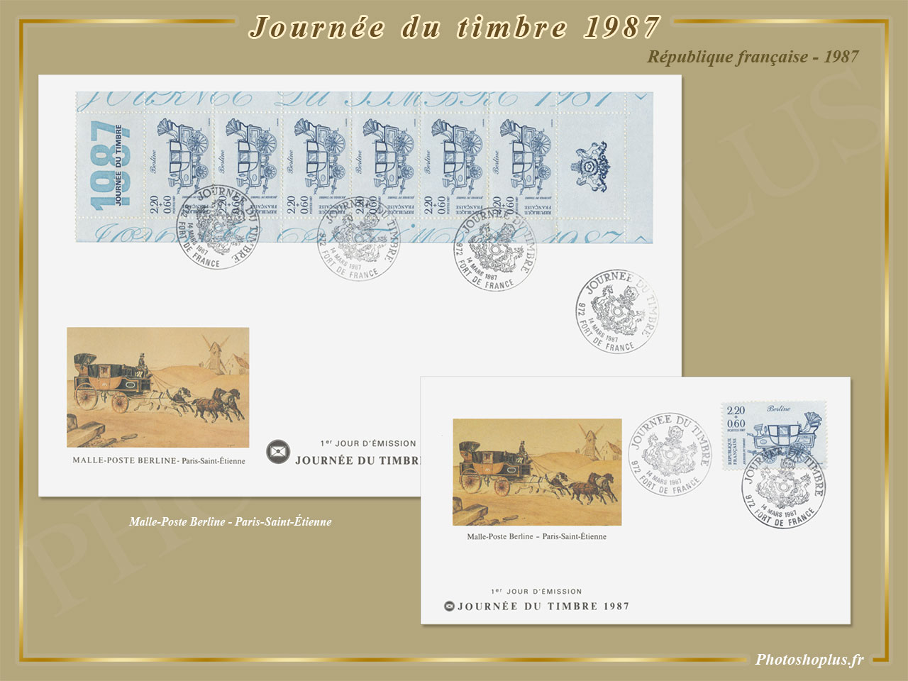 Journée du timbre 1987