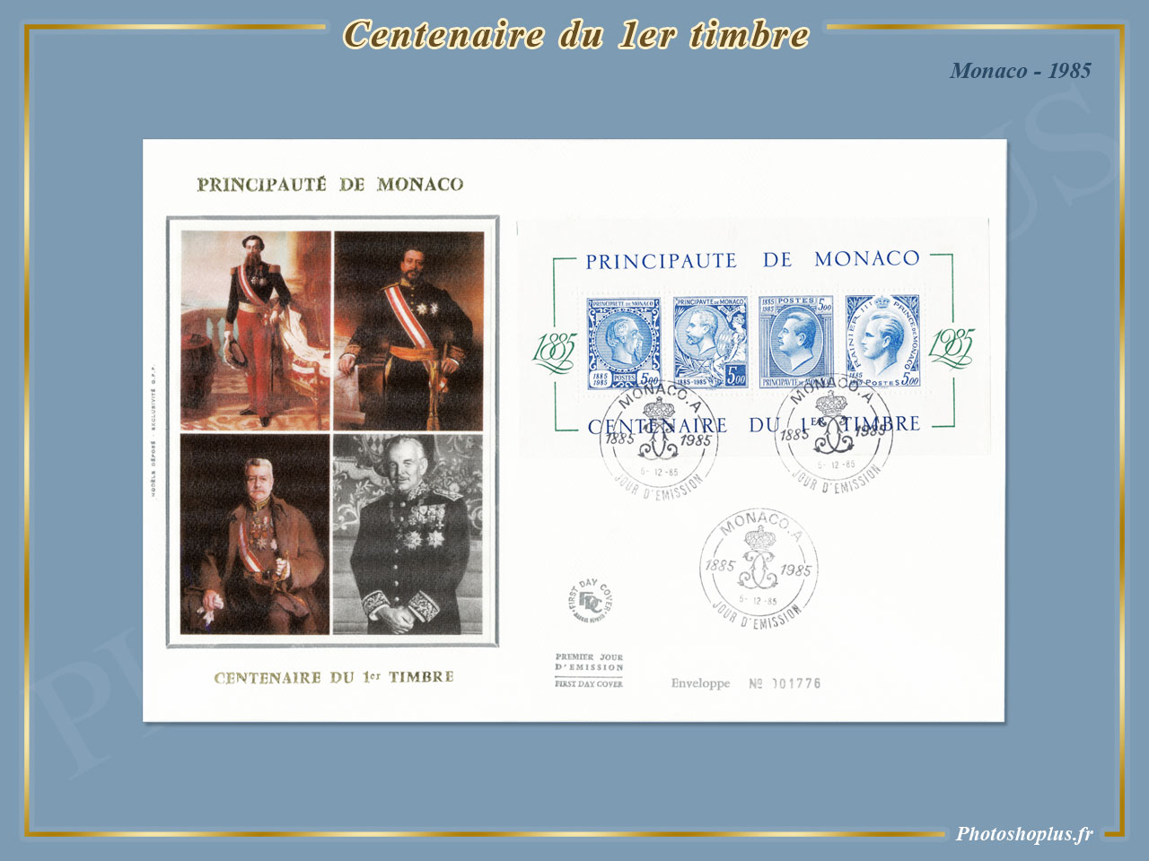 Centenaire du 1er timbre