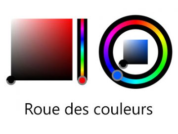 Activer la roue des couleurs Activer la roue des couleurs