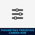 Ajouter des Paramètres prédéfinis (presets) dans Camera Raw