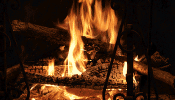 Animer un feu de cheminée