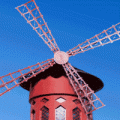 Animer les ailes du Moulin Rouge