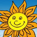 Animer les rayons du soleil