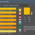 Bibliothèque de couleurs Australian Standard AS2700