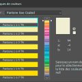 Bibliothèque de couleurs Pantone Goe Coated