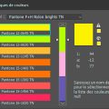 Bibliothèque de couleurs Pantone F+H Nylon brights
