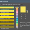 Bibliothèques de couleurs Pantone+ Extended Gamut Coated