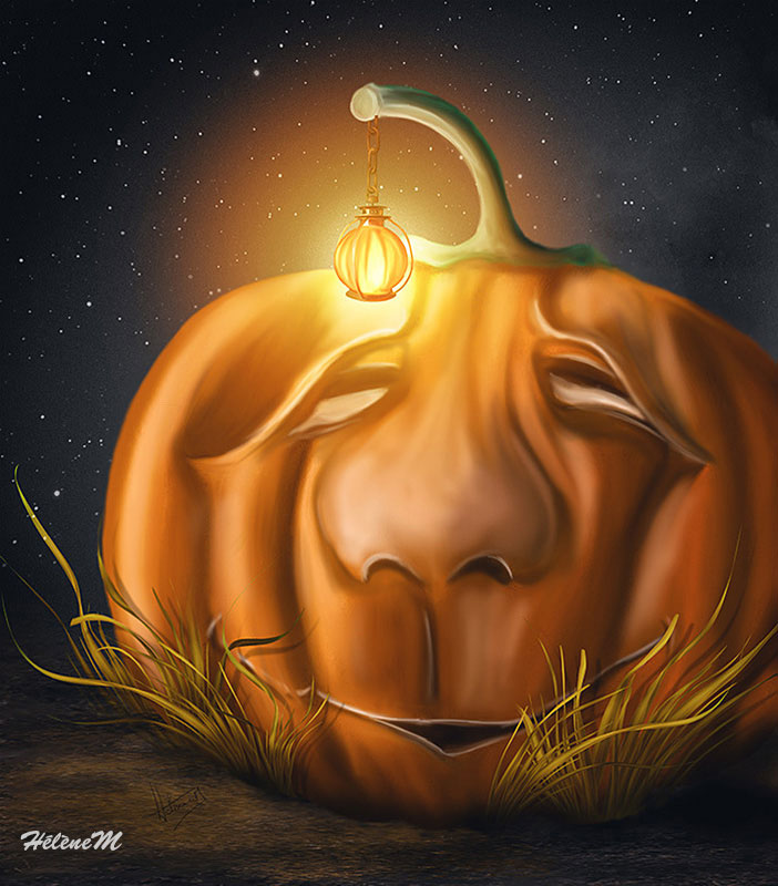 Citrouille Halloween - HélèneM