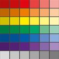 Nuancier CMJN 106 couleurs chromatiques