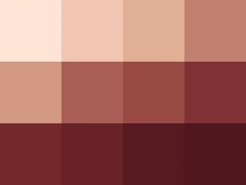 Nuancier : Couleurs de peau (1) Nuancier Couleurs de peau (1)