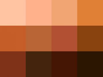 Nuancier Couleurs de peau (4)