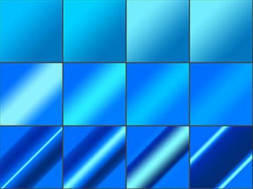 Dégradés : Bleu (3) Dégradés Bleu (03)
