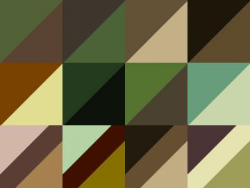 Dégradés nets Camouflage (1)