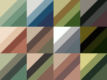 Dégradés nets Camouflage (3)